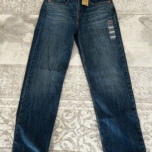 Levi's Blue Flare Wide Leg Jeans